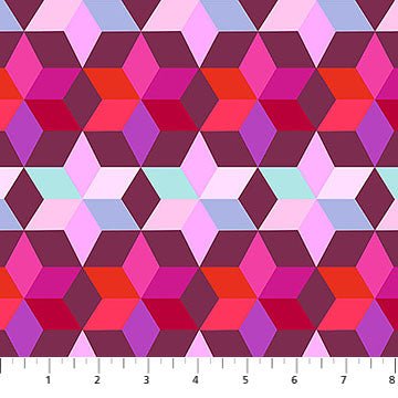 PRE - Order Anna Maria Textiles - Cozy Christmas - Starlight AMT165 - 39L Mulled Wine - Half Yard - April 2026 - Modern Fabric Shoppe