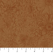 PRE-Order Anna Maria Textiles- Gentle Rendering- Bounty AMT206-59L Sienna- Half Yard- April 2027 - Modern Fabric Shoppe
