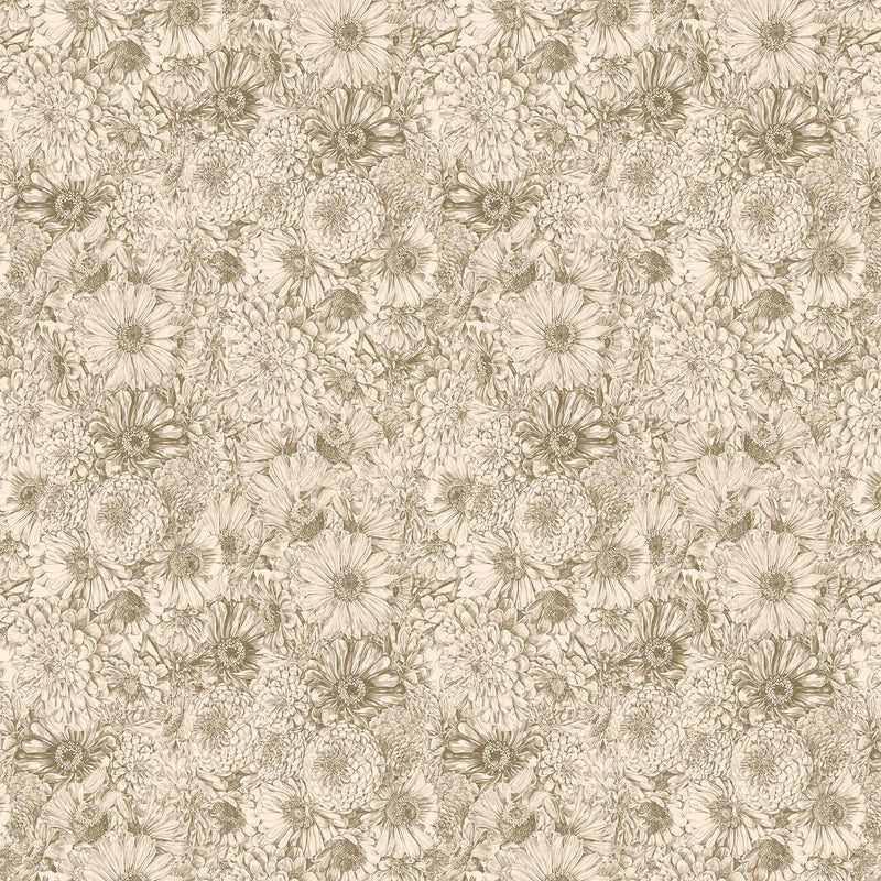 PRE-Order Anna Maria Textiles- Gentle Rendering- Bounty CLAMT105-31V Album- Half Yard- April 2027 - Modern Fabric Shoppe