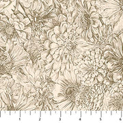 PRE-Order Anna Maria Textiles- Gentle Rendering- Bounty CLAMT105-31V Album- Half Yard- April 2027 - Modern Fabric Shoppe
