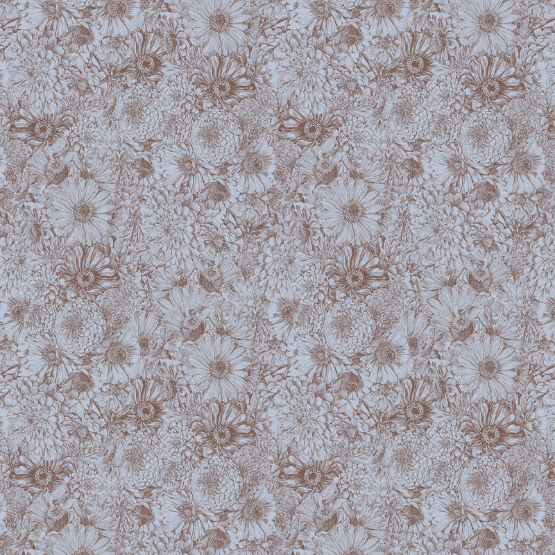 PRE-Order Anna Maria Textiles- Gentle Rendering- Bounty CLAMT105-63C Storm- Half Yard- April 2027 - Modern Fabric Shoppe