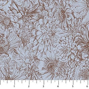 PRE-Order Anna Maria Textiles- Gentle Rendering- Bounty CLAMT105-63C Storm- Half Yard- April 2027 - Modern Fabric Shoppe