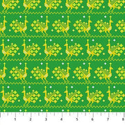 PRE - Order Anna Maria Textiles - Heiress - Peacock AMT1014 - 72C Grass - Half Yard - July 2026 - Modern Fabric Shoppe
