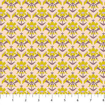 PRE - Order Anna Maria Textiles - Heiress - Posey AMT1013 - 52V Attic - Half Yard - July 2026 - Modern Fabric Shoppe