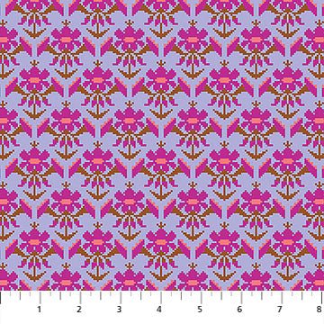 PRE - Order Anna Maria Textiles - Heiress - Posey AMT1013 - 63L Glow - Half Yard - July 2026 - Modern Fabric Shoppe