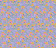 PRE - Order Anna Maria Textiles - Mosaic Menagerie - Cheetah Teeth AMT191 - 40C Periwinkle - Half Yard - December 2026 - Modern Fabric Shoppe