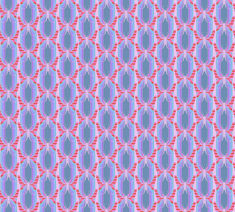 PRE - Order Anna Maria Textiles - Mosaic Menagerie - Hidden AMT189 - 62L Sporty - Half Yard - December 2026 - Modern Fabric Shoppe