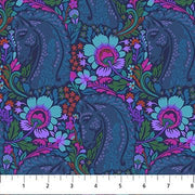 PRE - Order Anna Maria Textiles - Mosaic Menagerie - Main Event AMT192 - 86C Sapphire - Half Yard - December 2026 - Modern Fabric Shoppe
