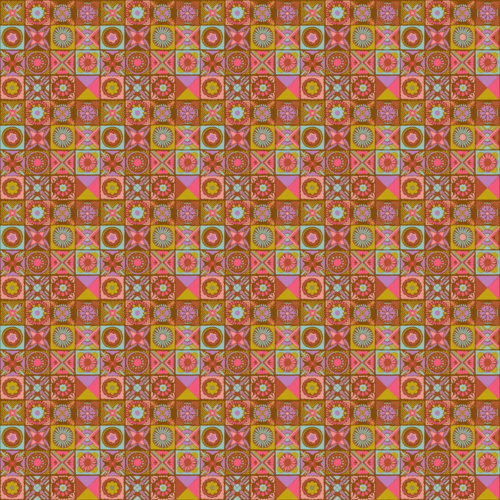 PRE - Order Anna Maria Textiles - Rhapsody - Cottage Kitchen AMT168 - 37C Rust - Half Yard - June 2026 - Modern Fabric Shoppe