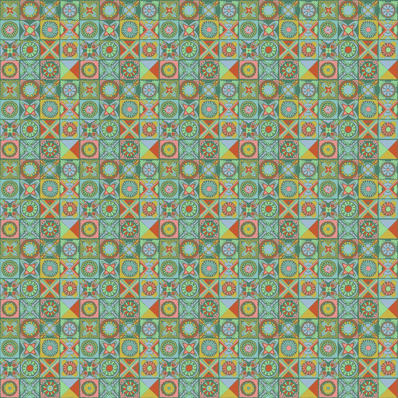 PRE - Order Anna Maria Textiles - Rhapsody - Cottage Kitchen AMT168 - 74V Jade - Half Yard - June 2026 - Modern Fabric Shoppe