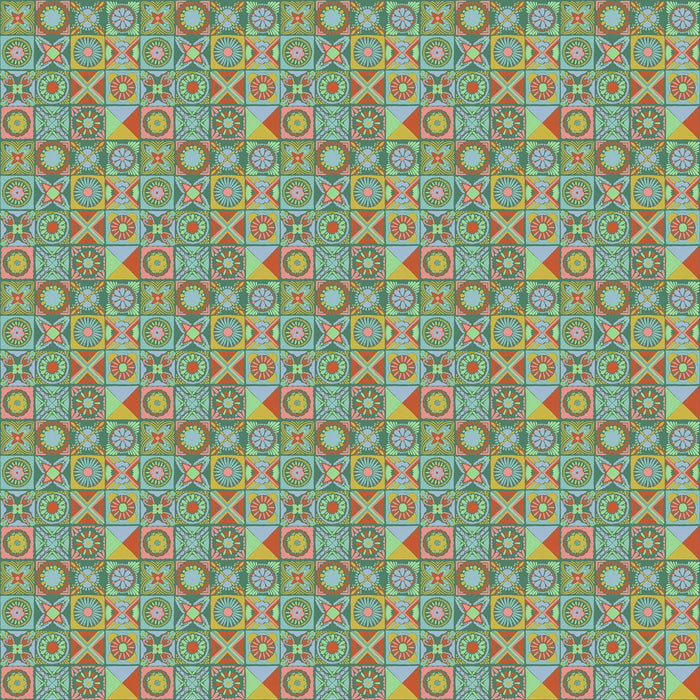 PRE - Order Anna Maria Textiles - Rhapsody - Cottage Kitchen AMT168 - 74V Jade - Half Yard - June 2026 - Modern Fabric Shoppe