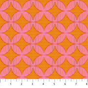 PRE - Order Anna Maria Textiles - Rhapsody - Woven Windows AMT171 - 23C Mango - Half Yard - June 2026 - Modern Fabric Shoppe