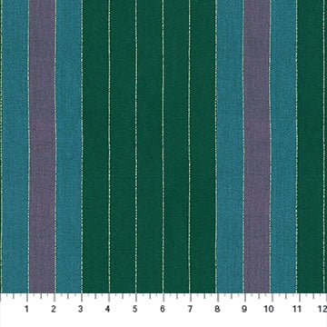 PRE - Order Anna Maria Textiles - Silver Lining - Ribbons WAMT112 - 78C Pine - Half Yard - May 2026 - Modern Fabric Shoppe