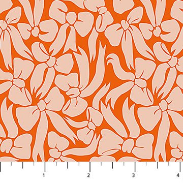 PRE-Order Anna Maria Textiles- Sugar Coated- Bowie AMT199-59L Tangerine- Half Yard- May 2027 - Modern Fabric Shoppe