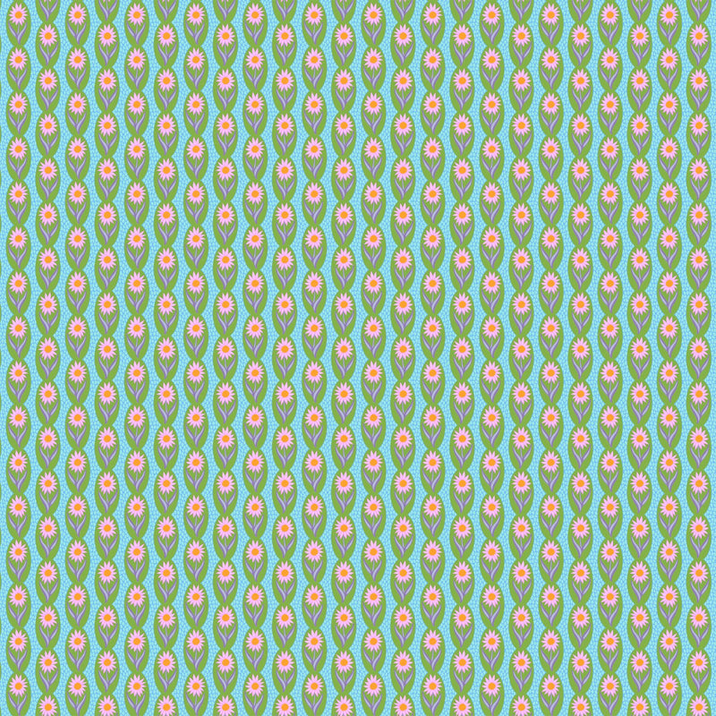PRE-Order Anna Maria Textiles- Sugar Coated- Daisy Chain AMT201-72L Verdant- Half Yard- May 2027 - Modern Fabric Shoppe
