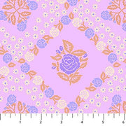 PRE-Order Anna Maria Textiles- Sugar Coated- Rose Paper AMT202-83V Perfume- Half Yard- May 2027 - Modern Fabric Shoppe