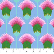 PRE - Order Anna Maria Textiles - Sunseekers - Feather Bloom AMT195 - 40V Sky - Half Yard - January 2027 - Modern Fabric Shoppe