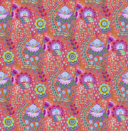 PRE - Order Anna Maria Textiles - Sunseekers - Seeking AMT197 - 56V Coral - Half Yard - January 2027 - Modern Fabric Shoppe