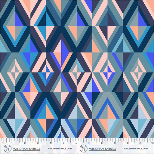 PRE - Order Annabel Wrigley - Happy Place - Diamonds 55374D - 7 Blueberry - Half Yard - August 2026 - Modern Fabric Shoppe