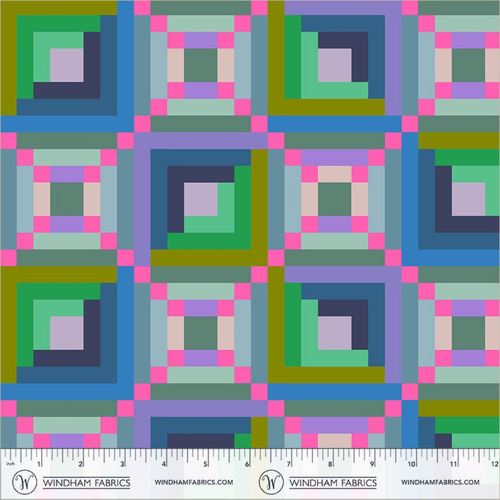 PRE - Order Annabel Wrigley - Happy Place - Log Cabin 55372D - 3 Dust - Half Yard - August 2026 - Modern Fabric Shoppe