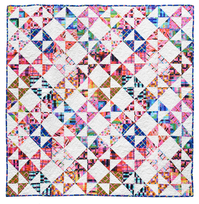 PRE - Order Annabel Wrigley - Ramona Quilt Kit featuring Happy Place - August 2026 - Modern Fabric Shoppe