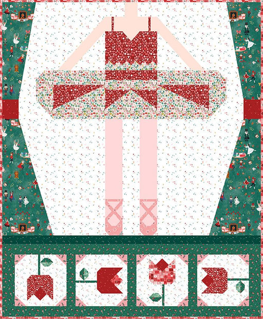PRE - ORDER Be A Ballerina Quilt Kit featuring Nutcracker Tradition by Jennifer Long - May 2026 - Modern Fabric Shoppe