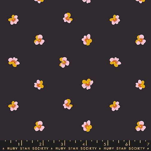 PRE - ORDER Bird is the Word by Kimberly Kight - Black RS3083 17 - Half Yard - December 2024 - Modern Fabric Shoppe