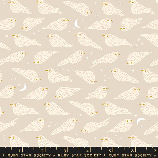 PRE - ORDER Bird is the Word by Kimberly Kight - Sandbox RS3078 11 - Half Yard - December 2024 - Modern Fabric Shoppe