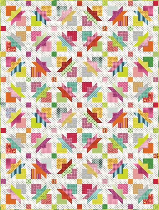 PRE - Order Boho Stars Quilt Kit featuring Bonbon Jar by Jen Kingwell - January 2027 - Modern Fabric Shoppe