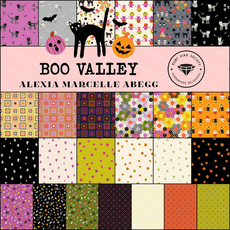 PRE-ORDER Boo Valley by Alexia Marcella Abegg- Fat Quarter Bundle- June 2027 - Modern Fabric Shoppe