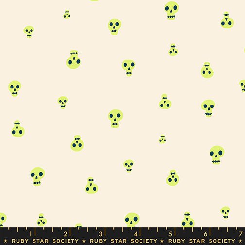 PRE-ORDER Boo Valley by Alexia Marcella Abegg- RS 4199 11 Neon Yellow - Half Yard- June 2027 - Modern Fabric Shoppe