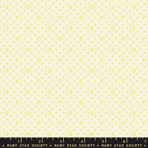 PRE-ORDER Boo Valley by Alexia Marcella Abegg- RS 4201 12 Neon Yellow - Half Yard- June 2027 - Modern Fabric Shoppe