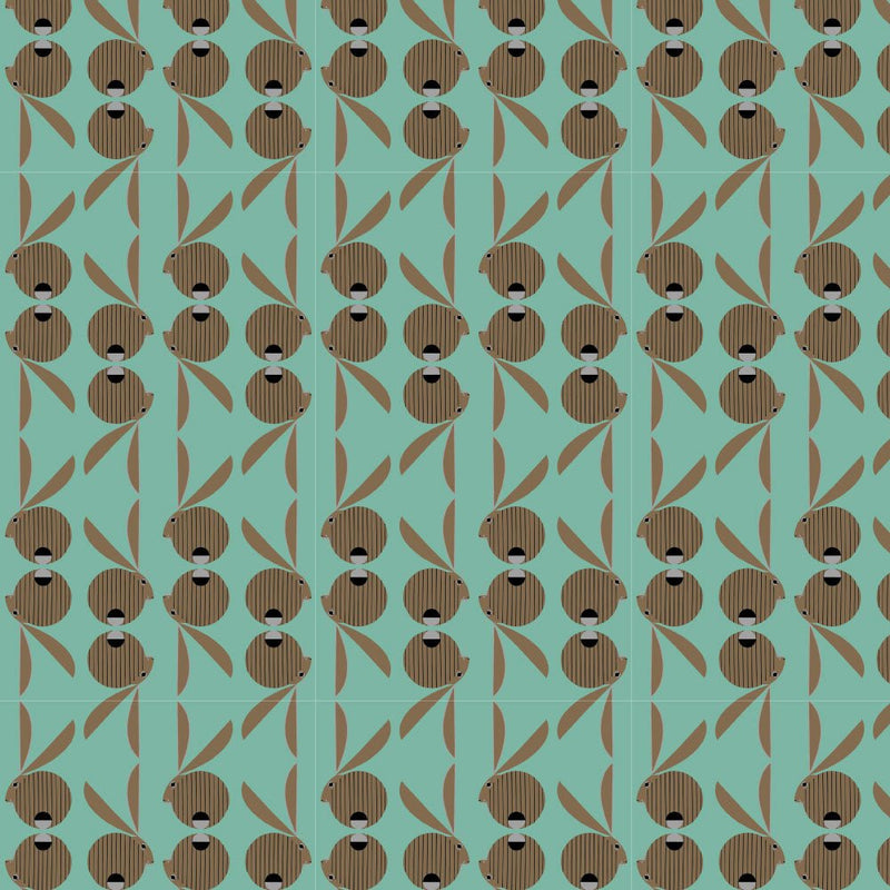 PRE - ORDER Canyon Country by Charley Harper - Canyon Jackrabbits CH - 431 Half Yard - March 2025 - Modern Fabric Shoppe