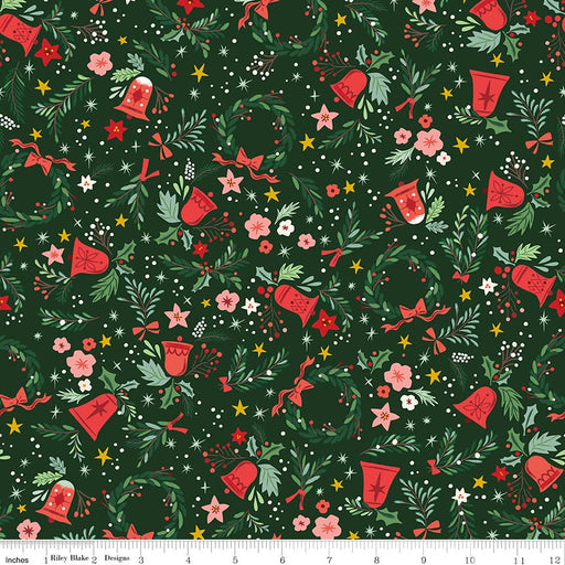 PRE-Order Carol by Jill Howarth- Berries and Boughs SC19056 Woodland- Half Yard- May 2027 - Modern Fabric Shoppe