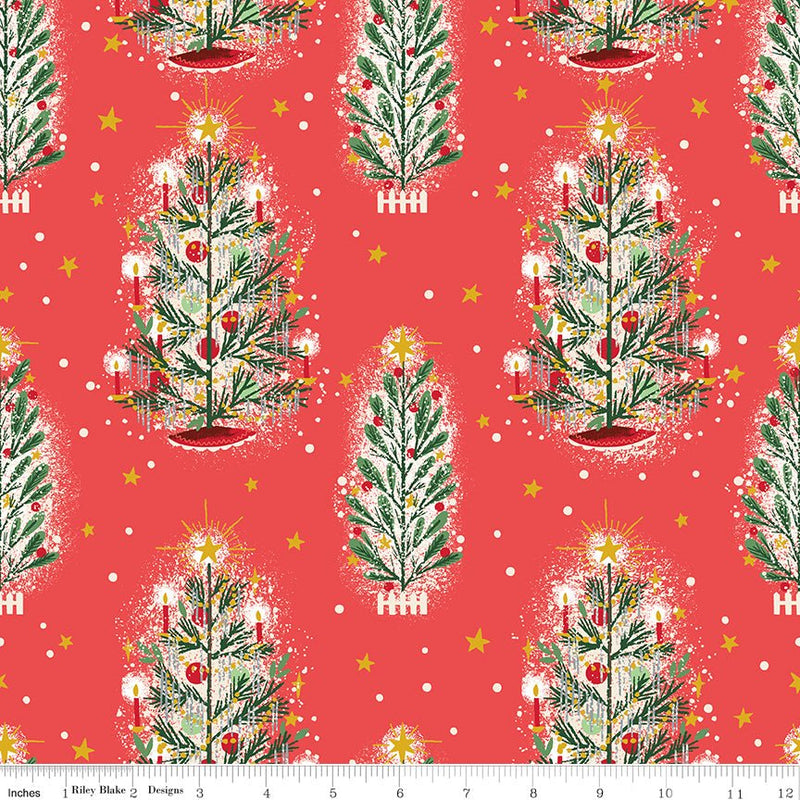 PRE-Order Carol by Jill Howarth- Honour Christmas SC19052 Red- Half Yard- May 2027 (Copy) - Modern Fabric Shoppe