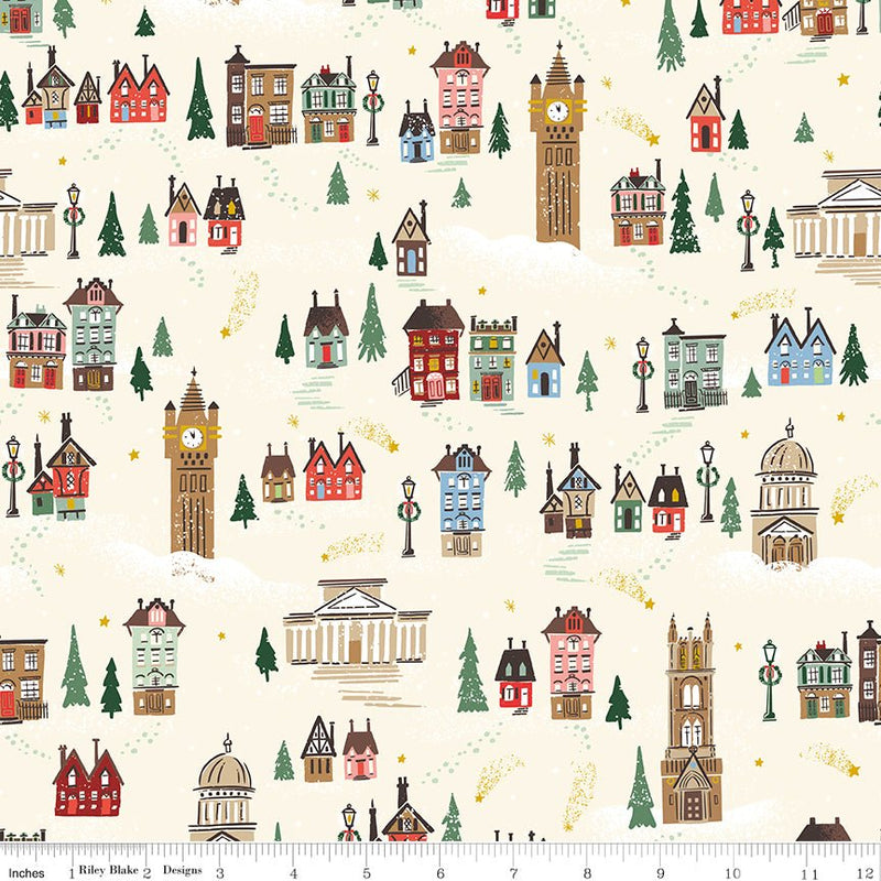 PRE-Order Carol by Jill Howarth- London SC19053 Ivory- Half Yard- May 2027 - Modern Fabric Shoppe
