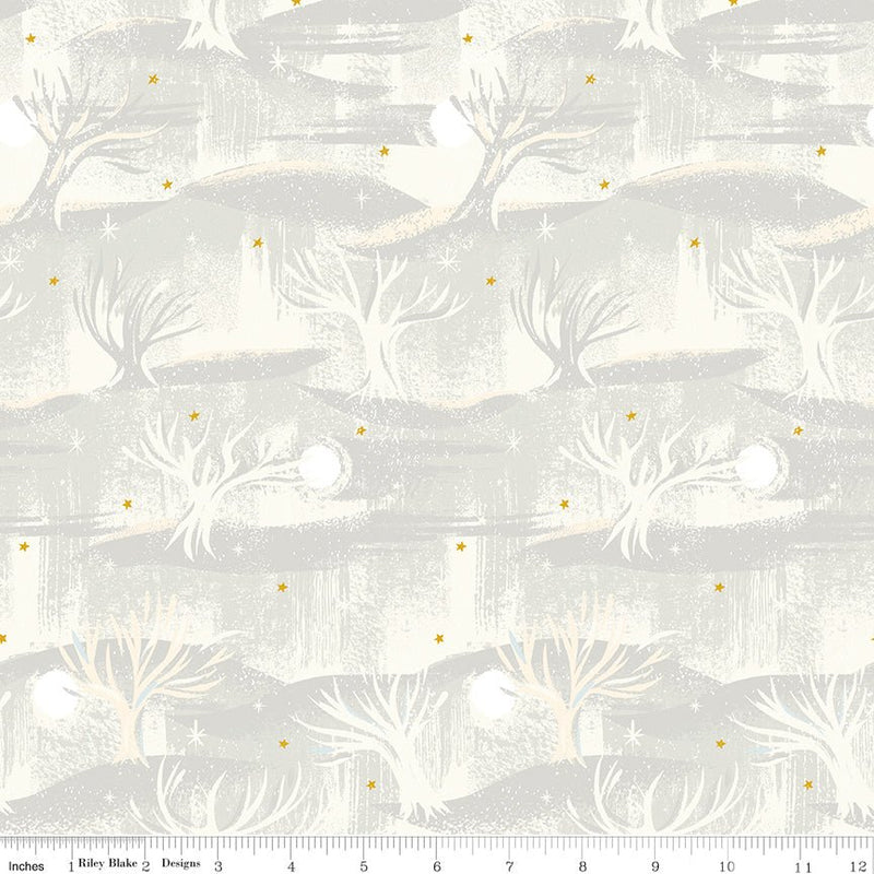 PRE-Order Carol by Jill Howarth- The End SC19054 Ivory- Half Yard- May 2027 - Modern Fabric Shoppe