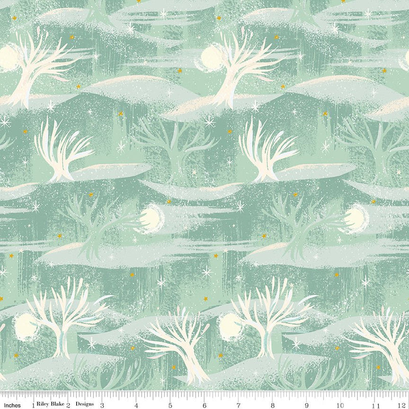 PRE-Order Carol by Jill Howarth- The End SC19054 Pistachio- Half Yard- May 2027 - Modern Fabric Shoppe