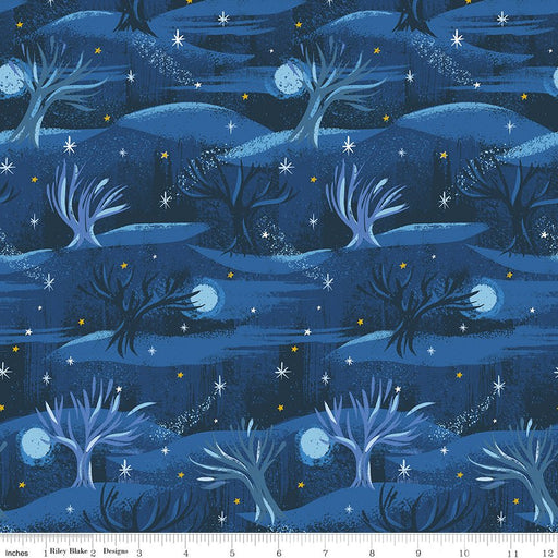 PRE-Order Carol by Jill Howarth- The End SC19054 Twilight- Half Yard- May 2027 - Modern Fabric Shoppe