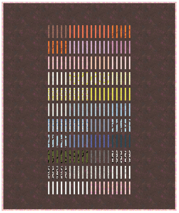 PRE - Order Carolyn Friedlander - Bartow Quilt Kit featuring Memento - July 2026 - Modern Fabric Shoppe