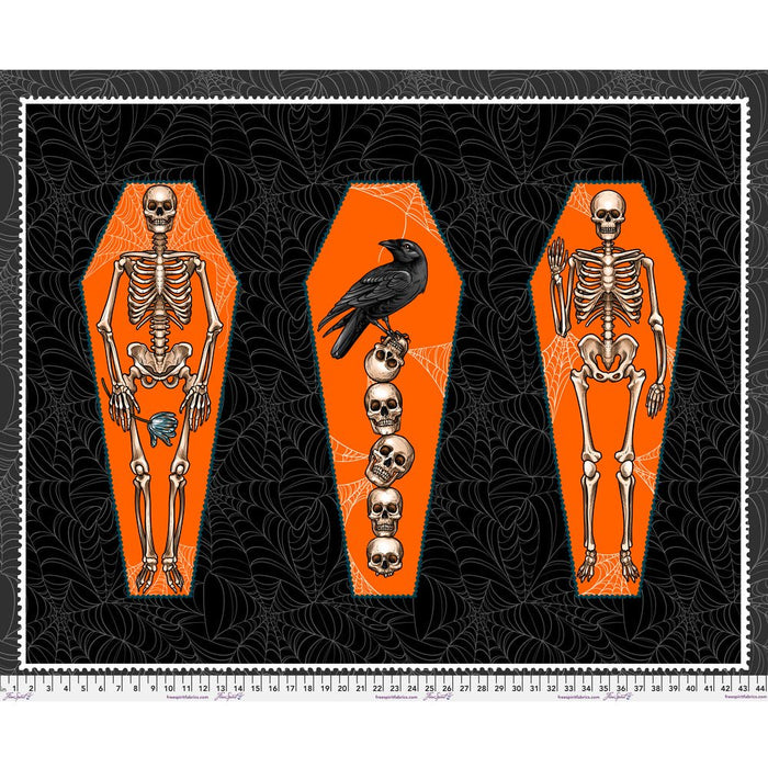 PRE - Order Chain Mail by Rachel Hauer - Panel PWRH148.BLACK - May 2026 - Modern Fabric Shoppe