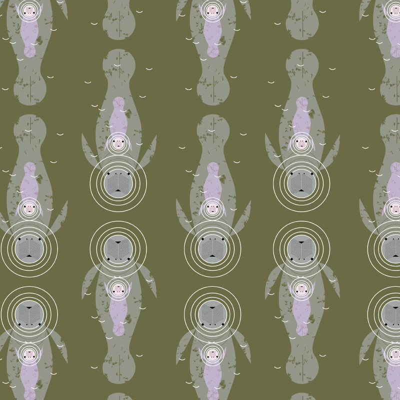 PRE - Order Coastal by Charley Harper - Momatee CH - 441 - Half Yard - July 2025 - Modern Fabric Shoppe