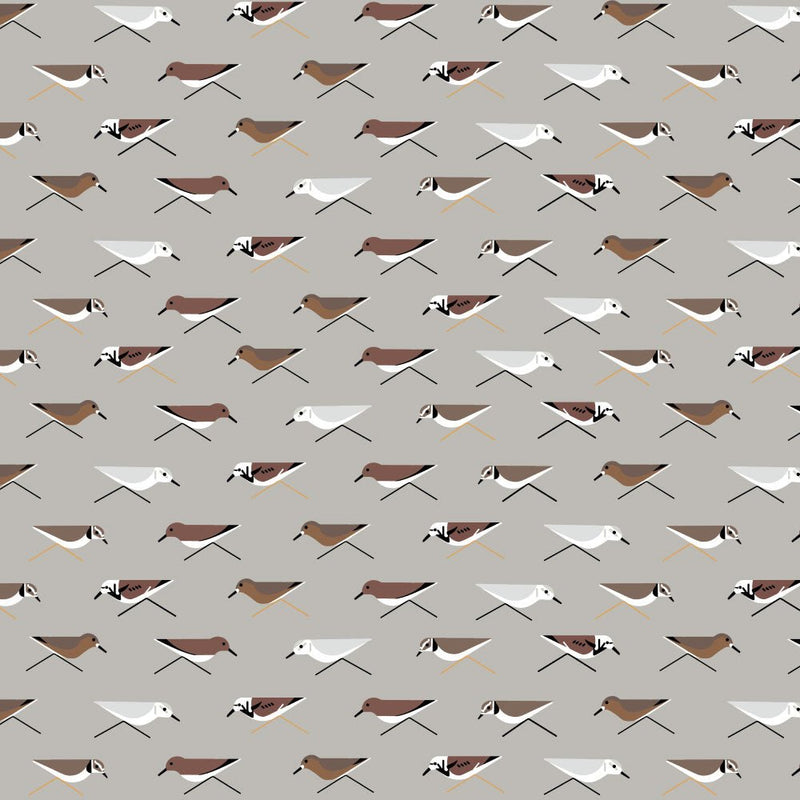 PRE - Order Coastal by Charley Harper - Sanderlings CH - 36 Half Yard - July 2025 - Modern Fabric Shoppe