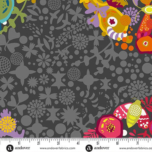 PRE - Order Color Wheel by Alison Glass - Art Theory A - 1442 - K Night - Half Yard - April 2025 - Modern Fabric Shoppe