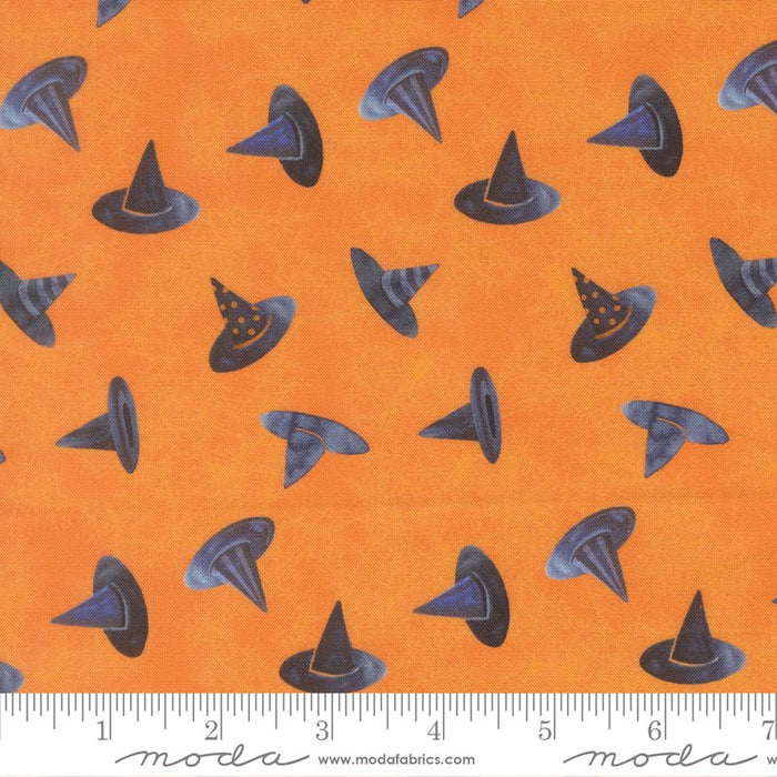 PRE - Order Coven by Robin Pickens - Coven 48805 12 Pumpkin - Half Yard - May 2026 - Modern Fabric Shoppe