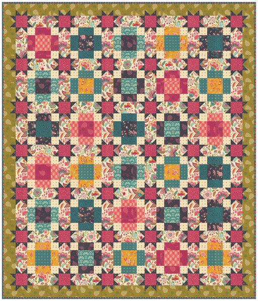 PRE - Order Crystal Manning - Moroccan Night Quilt Kit featuring Sitara - September 2026 - Modern Fabric Shoppe