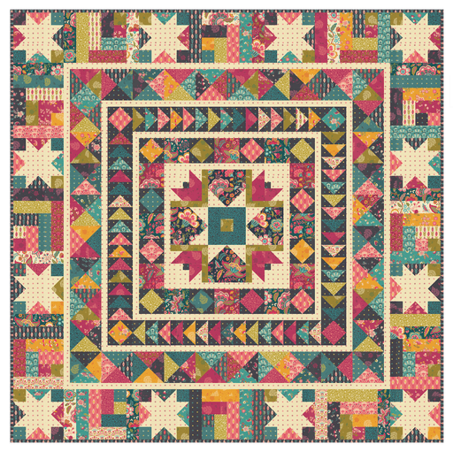 PRE - Order Crystal Manning - Starwoven Quilt Kit featuring Sitara - September 2026 - Modern Fabric Shoppe