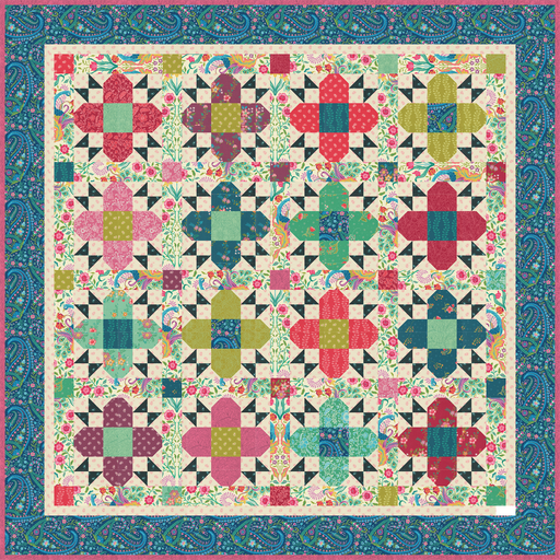 PRE-Order Crystal Manning- Tilbury Garden Bin featuring Tilbury Garden- March 2027 - Modern Fabric Shoppe