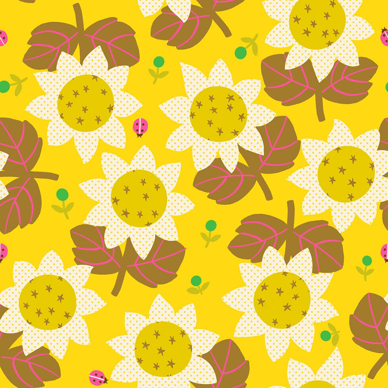 PRE-Order Daisy Days by Alexia Marcella Abegg- RS 4173 12 Sunshine- Half Yard- April 2027 - Modern Fabric Shoppe