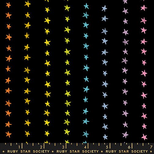 PRE-Order Daisy Days by Alexia Marcella Abegg- RS 4175 18 Black- Half Yard- April 2027 - Modern Fabric Shoppe